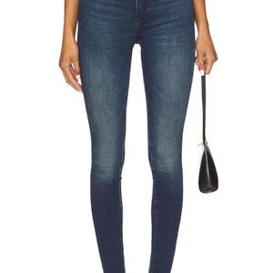 AG Adriano Goldschmied Indigo High-Rise Skinny Jeans